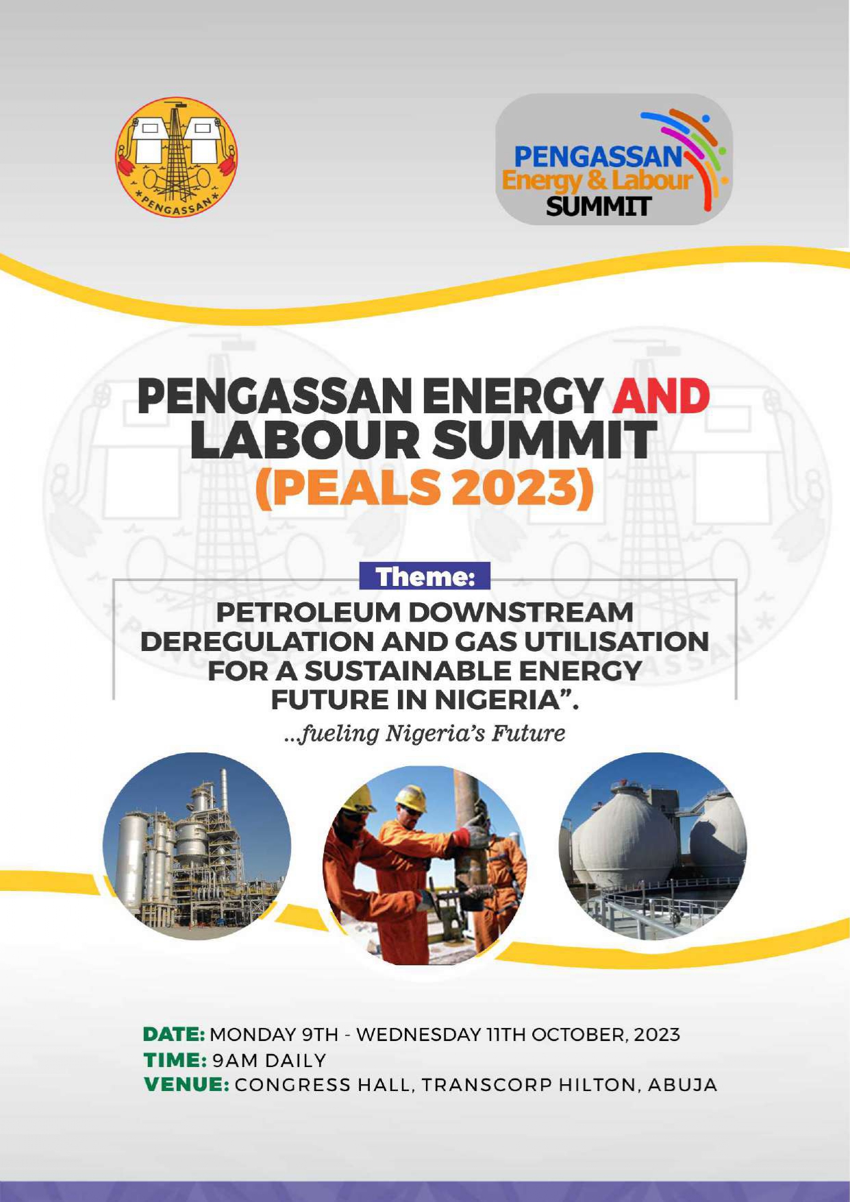 PENGASSAN holds her Energy and Labour Submit (PEALS) 2023