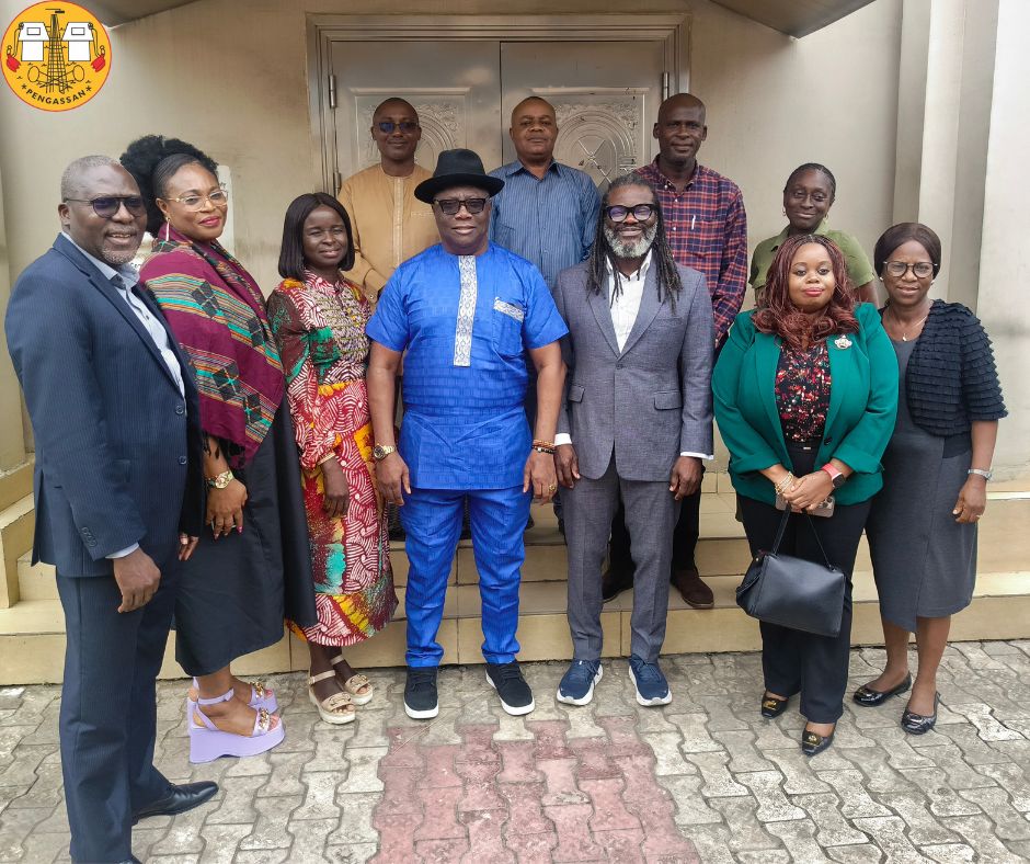 IN PICTURES: Courtesy Visit by Chevron Industrial Relations Management Team