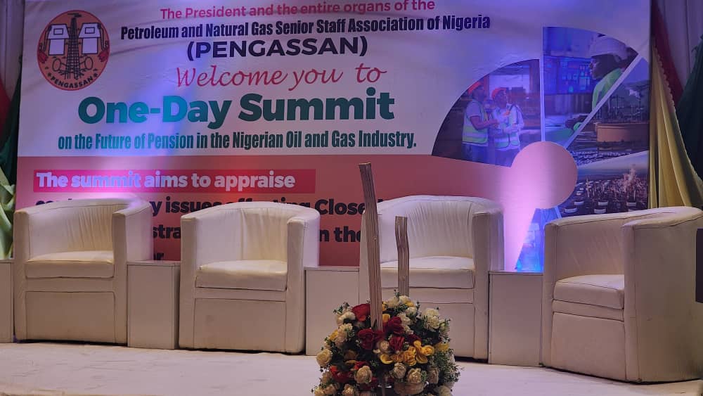 Scenes from today’s PENGASSAN One-Day Summit on the Future of Pension in the Nigerian Oil and Gas Industry
