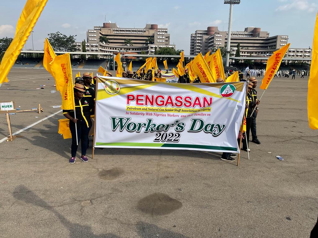 PENGASSAN at the Worker's Day Celebration 2022