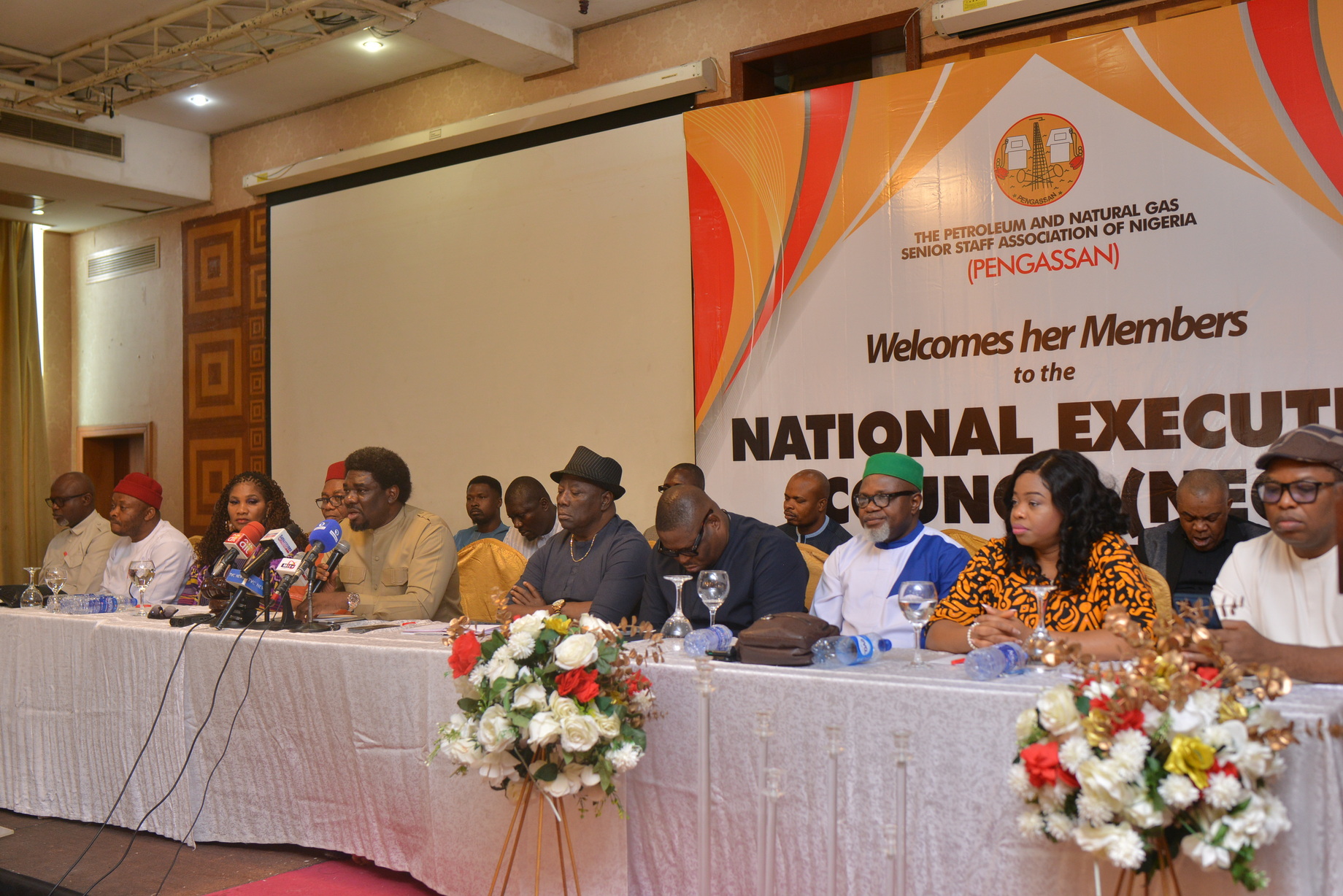 Pictures from the Association's National Executive Council (NEC) Meeting, held on January 16th, 2024, in Lagos.